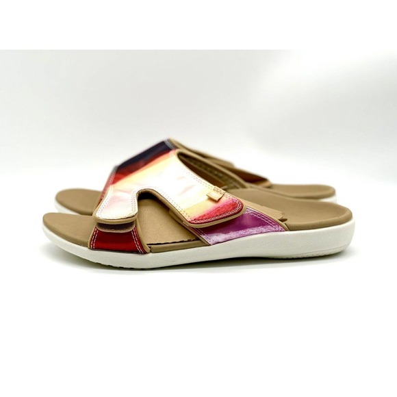 Spenco Sandals Women Size 10D Kholo Monet Sundress Orthotic Slide Adjustable - Picture 3 of 7